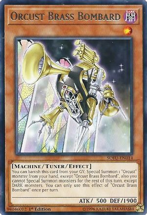 Orcust Brass Bombard (SOFU-EN014) - Soul Fusion 1st Edition - Premium Yugioh Single from Konami - Just $0.18! Shop now at Game Crave Tournament Store