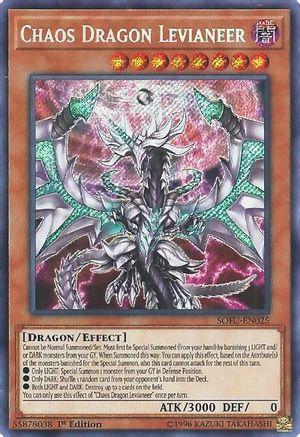 Chaos Dragon Levianeer (SOFU-EN025) - Soul Fusion 1st Edition - Premium Yugioh Single from Konami - Just $4.10! Shop now at Game Crave Tournament Store