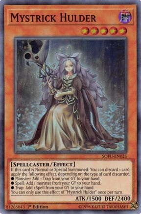 Mystrick Hulder (SOFU-EN026) - Soul Fusion Unlimited - Premium Yugioh Single from Konami - Just $0.25! Shop now at Game Crave Tournament Store
