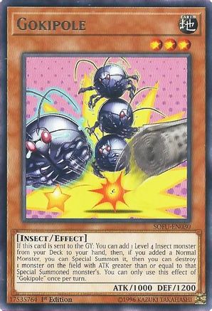 Gokipole (SOFU-EN030) - Soul Fusion 1st Edition - Premium Yugioh Single from Konami - Just $0.25! Shop now at Game Crave Tournament Store