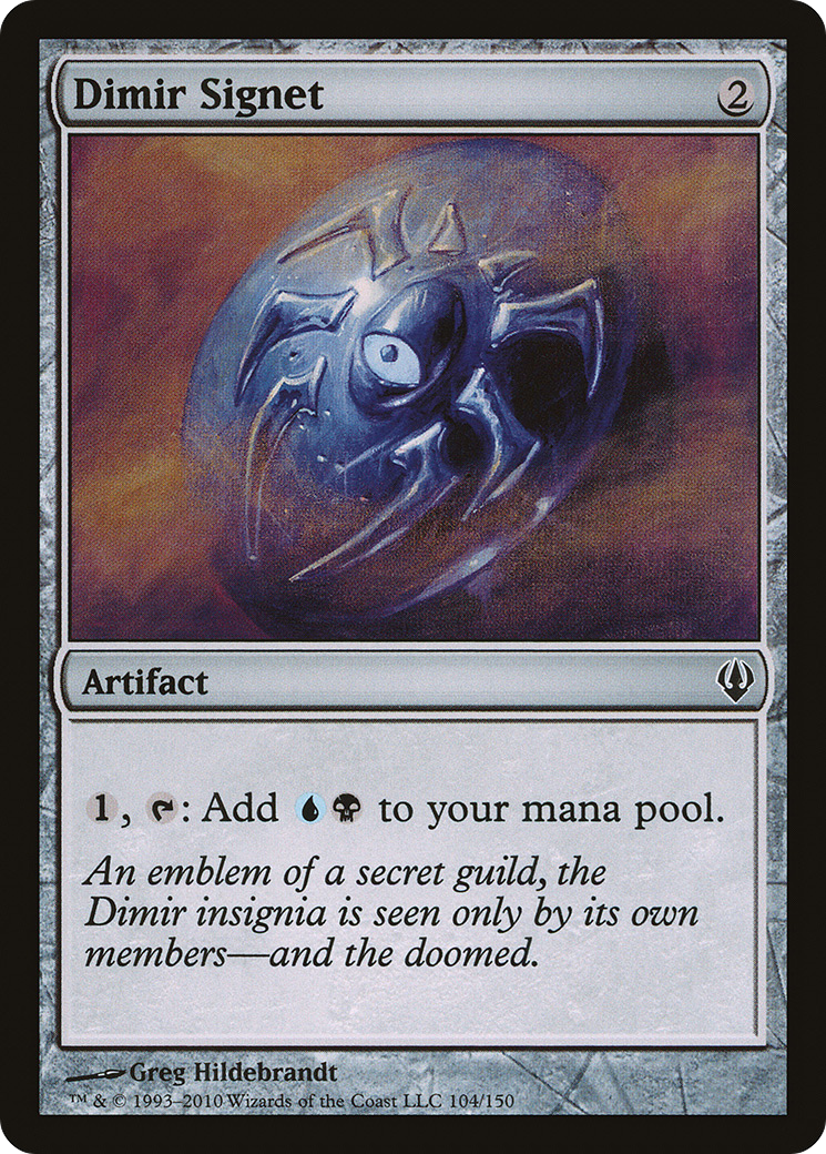 Dimir Signet (ARC-104) - Archenemy - Premium MTG Single from Wizards of the Coast - Just $0.13! Shop now at Game Crave Tournament Store
