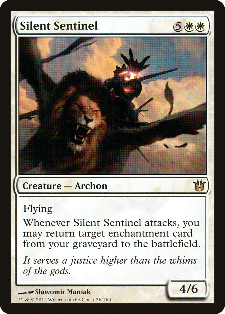 Silent Sentinel (BNG-026) - Born of the Gods - Premium MTG Single from Wizards of the Coast - Just $0.25! Shop now at Game Crave Tournament Store