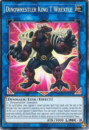 Dinowrestler King T Wrextle (SOFU-EN041) - Soul Fusion Unlimited - Premium Yugioh Single from Konami - Just $0.25! Shop now at Game Crave Tournament Store
