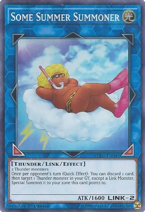 Some Summer Summoner (SOFU-EN049) - Soul Fusion 1st Edition - Premium Yugioh Single from Konami - Just $0.25! Shop now at Game Crave Tournament Store