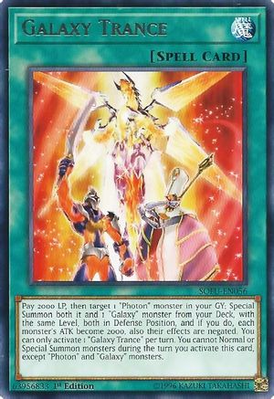 Galaxy Trance (SOFU-EN056) - Soul Fusion 1st Edition - Premium Yugioh Single from Konami - Just $0.80! Shop now at Game Crave Tournament Store