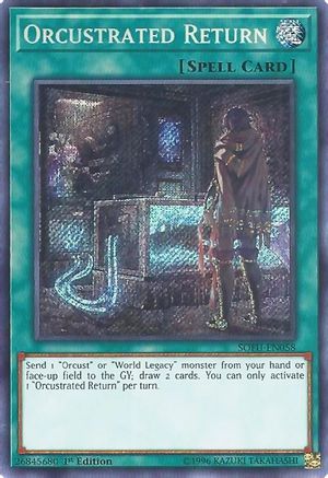 Orcustrated Return (SOFU-EN058) - Soul Fusion Unlimited - Premium Yugioh Single from Konami - Just $6.47! Shop now at Game Crave Tournament Store