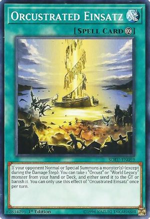 Orcustrated Einsatz (SOFU-EN059) - Soul Fusion Unlimited - Premium Yugioh Single from Konami - Just $0.25! Shop now at Game Crave Tournament Store