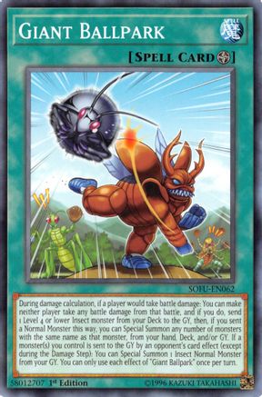 Giant Ballpark (SOFU-EN062) - Soul Fusion Unlimited - Premium Yugioh Single from Konami - Just $0.08! Shop now at Game Crave Tournament Store