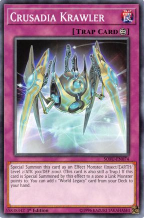 Crusadia Krawler (SOFU-EN074) - Soul Fusion 1st Edition - Premium Yugioh Single from Konami - Just $0.25! Shop now at Game Crave Tournament Store