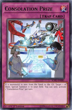 Consolation Prize (SOFU-EN081) - Soul Fusion Unlimited - Premium Yugioh Single from Konami - Just $0.25! Shop now at Game Crave Tournament Store