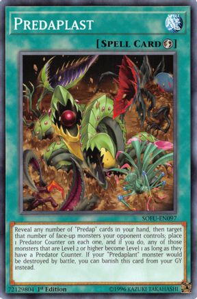 Predaplast (SOFU-EN097) - Soul Fusion Unlimited - Premium Yugioh Single from Konami - Just $0.25! Shop now at Game Crave Tournament Store