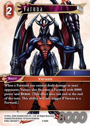 Varuna (OPUS VII) Foil - Premium Final Fantasy Single from Opus VII - Just $0.29! Shop now at Game Crave Tournament Store