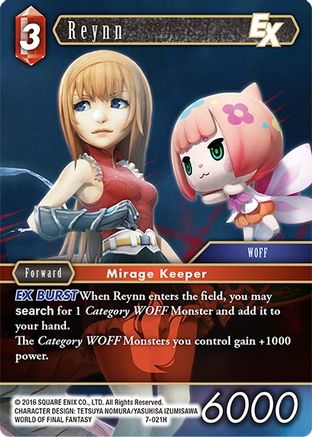 Reynn EX (OPUS VII) - Premium Final Fantasy Single from Opus VII - Just $0.25! Shop now at Game Crave Tournament Store