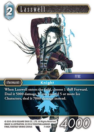 Lasswell (OPUS VII) - Premium Final Fantasy Single from Opus VII - Just $0.25! Shop now at Game Crave Tournament Store