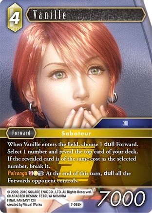 Vanille (OPUS VII) - Premium Final Fantasy Single from Opus VII - Just $0.25! Shop now at Game Crave Tournament Store