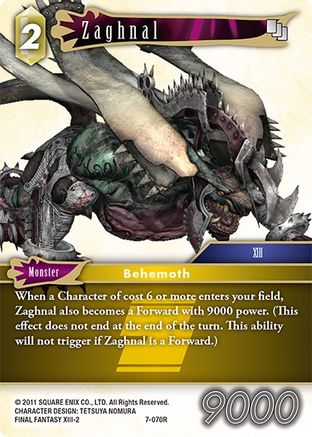 Zaghnal (OPUS VII) Foil - Premium Final Fantasy Single from Opus VII - Just $0.25! Shop now at Game Crave Tournament Store