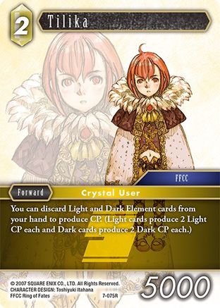 Tilika (OPUS VII) Foil - Premium Final Fantasy Single from Opus VII - Just $0.25! Shop now at Game Crave Tournament Store