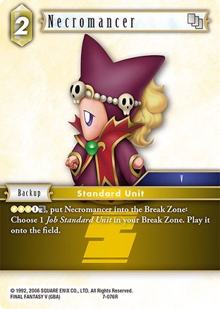 Necromancer (OPUS VII) Foil - Premium Final Fantasy Single from Opus VII - Just $0.25! Shop now at Game Crave Tournament Store