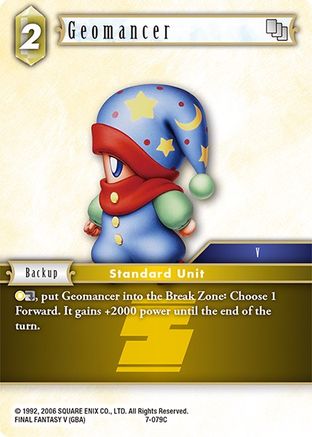 Geomancer (OPUS VII) Foil - Premium Final Fantasy Single from Opus VII - Just $0.25! Shop now at Game Crave Tournament Store