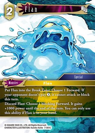 Flan (OPUS VII) Foil - Premium Final Fantasy Single from Opus VII - Just $2.85! Shop now at Game Crave Tournament Store