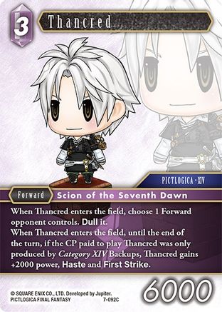 Thancred (OPUS VII) - Premium Final Fantasy Single from Opus VII - Just $0.25! Shop now at Game Crave Tournament Store