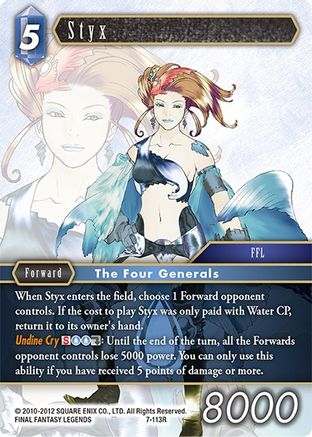 Styx (OPUS VII) Foil - Premium Final Fantasy Single from Opus VII - Just $0.25! Shop now at Game Crave Tournament Store