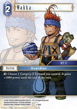 Wakka (OPUS VII) Foil - Premium Final Fantasy Single from Opus VII - Just $0.26! Shop now at Game Crave Tournament Store