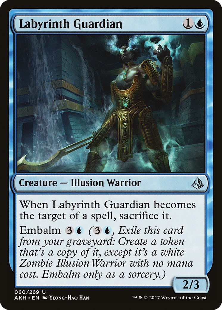 Labyrinth Guardian (AKH-060) - Amonkhet Foil - Premium MTG Single from Wizards of the Coast - Just $0.25! Shop now at Game Crave Tournament Store