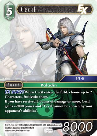 Cecil EX (OPUS VII) Foil - Premium Final Fantasy Single from Opus VII - Just $0.64! Shop now at Game Crave Tournament Store