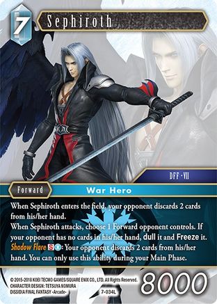 Sephiroth (OPUS VII) Foil - Premium Final Fantasy Single from Opus VII - Just $4.66! Shop now at Game Crave Tournament Store