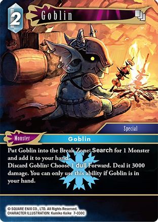 Goblin (OPUS VII) Foil - Premium Final Fantasy Single from Opus VII - Just $0.70! Shop now at Game Crave Tournament Store