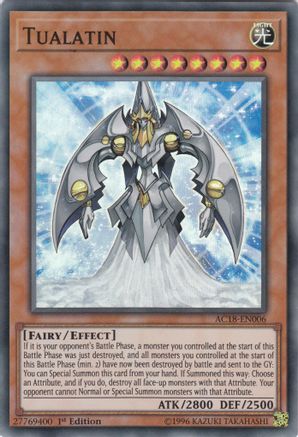 Tualatin (AC18-EN006) - Advent Calendar 2018 1st Edition - Premium Yugioh Single from Konami - Just $0.26! Shop now at Game Crave Tournament Store