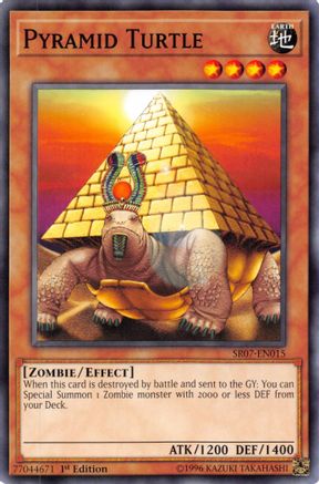 Pyramid Turtle (SR07-EN015) - Structure Deck: Zombie Horde 1st Edition - Premium Yugioh Single from Konami - Just $0.96! Shop now at Game Crave Tournament Store