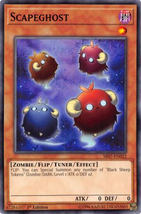 Scapeghost (SR07-EN022) - Structure Deck: Zombie Horde 1st Edition - Premium Yugioh Single from Konami - Just $0.32! Shop now at Game Crave Tournament Store