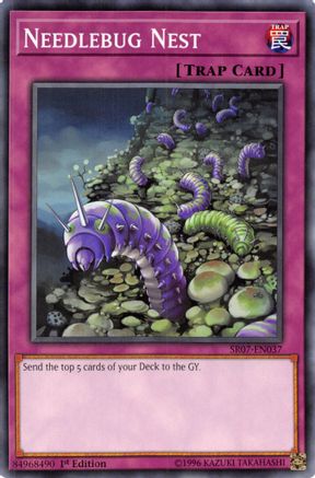 Needlebug Nest (SR07-EN037) - Structure Deck: Zombie Horde 1st Edition - Premium Yugioh Single from Konami - Just $0.89! Shop now at Game Crave Tournament Store