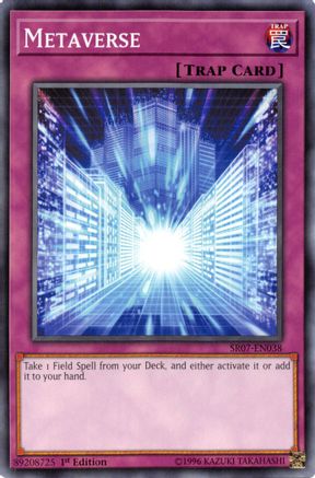 Metaverse (SR07-EN038) - Structure Deck: Zombie Horde 1st Edition - Premium Yugioh Single from Konami - Just $0.26! Shop now at Game Crave Tournament Store