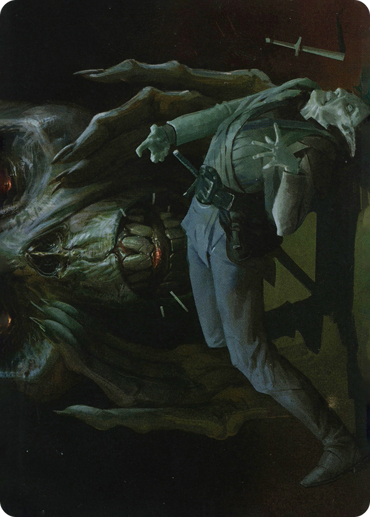 Power Word Kill // Power Word Kill (AAFR-035) - Adventures in the Forgotten Realms Art Series (Borderless) Foil - Premium MTG Single from Wizards of the Coast - Just $0! Shop now at Game Crave Tournament Store
