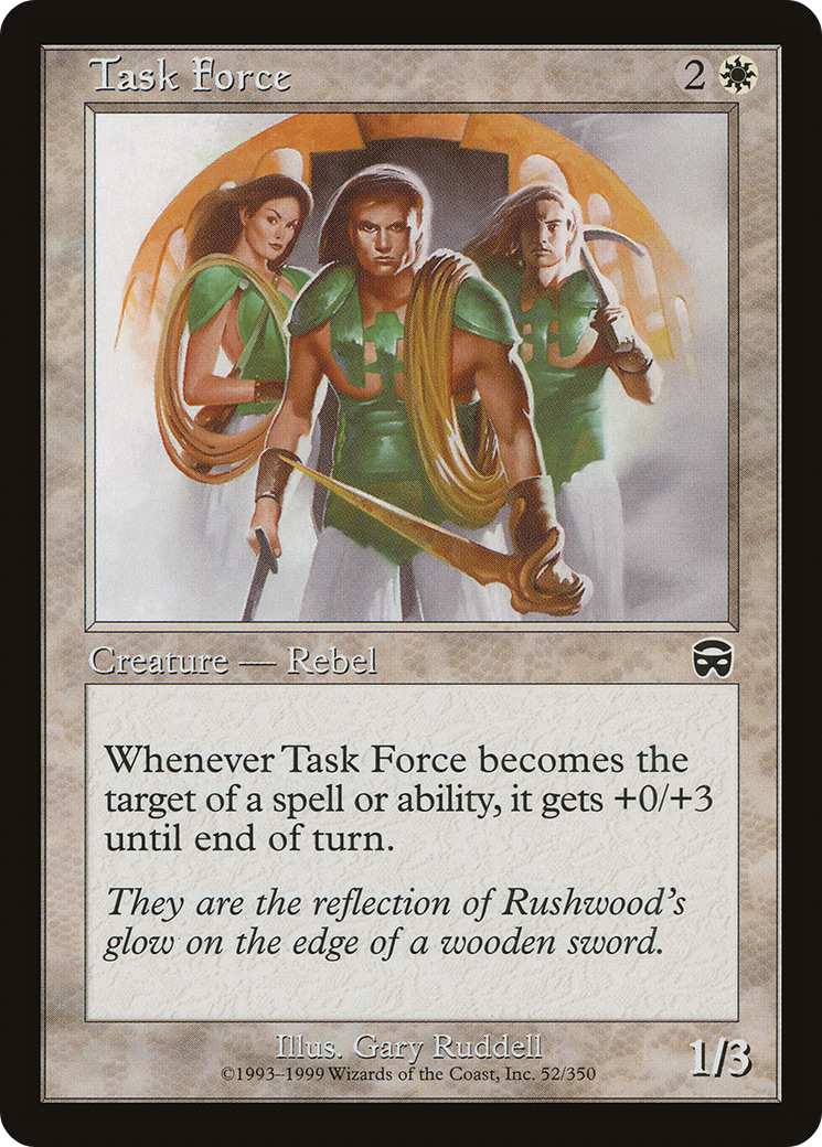Task Force (MMQ-052) - Mercadian Masques Foil - Premium MTG Single from Wizards of the Coast - Just $0.88! Shop now at Game Crave Tournament Store