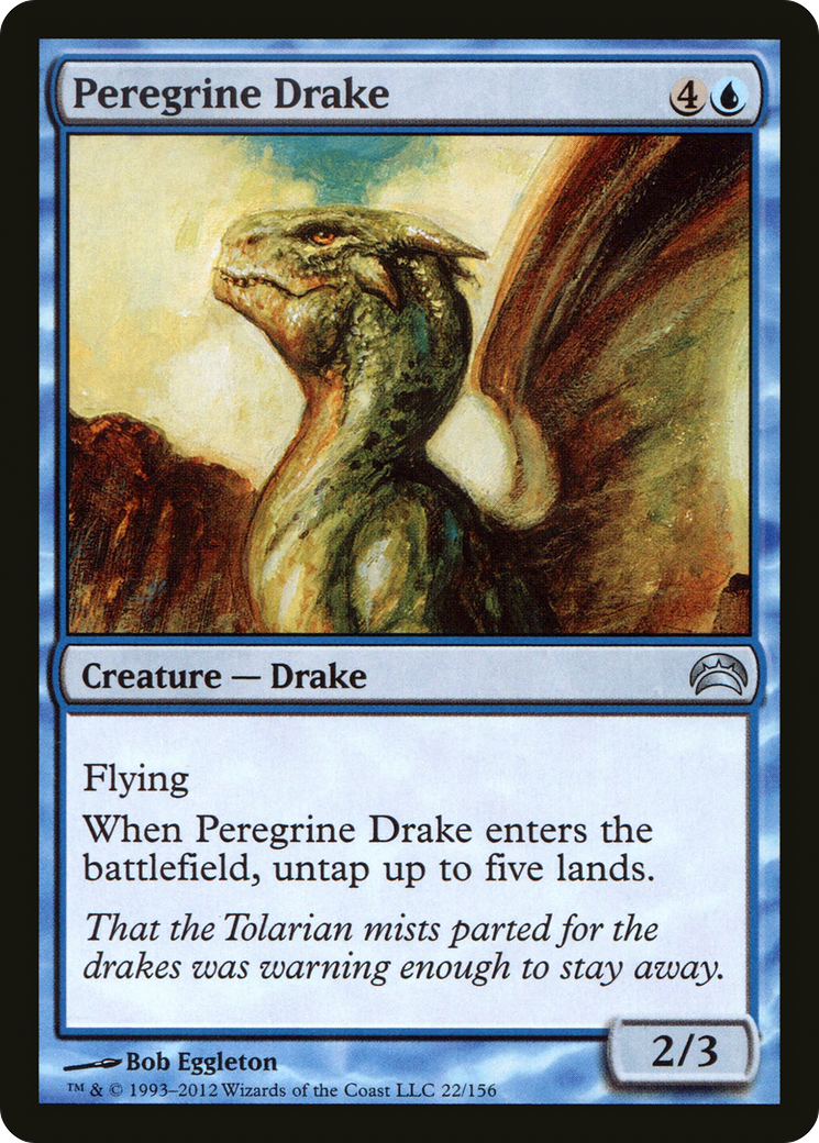 Peregrine Drake (PC2-022) - Planechase 2012 - Premium MTG Single from Wizards of the Coast - Just $0.19! Shop now at Game Crave Tournament Store