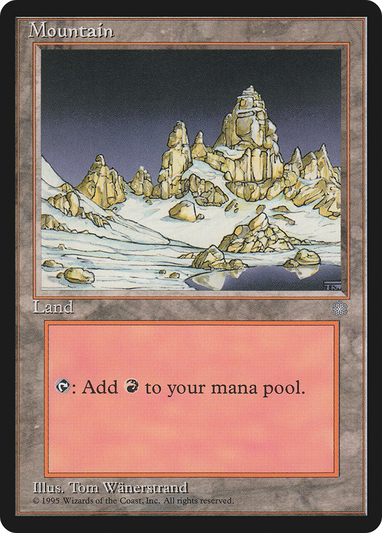 Mountain (ICE-378) - Ice Age - Premium MTG Single from Wizards of the Coast - Just $0.83! Shop now at Game Crave Tournament Store