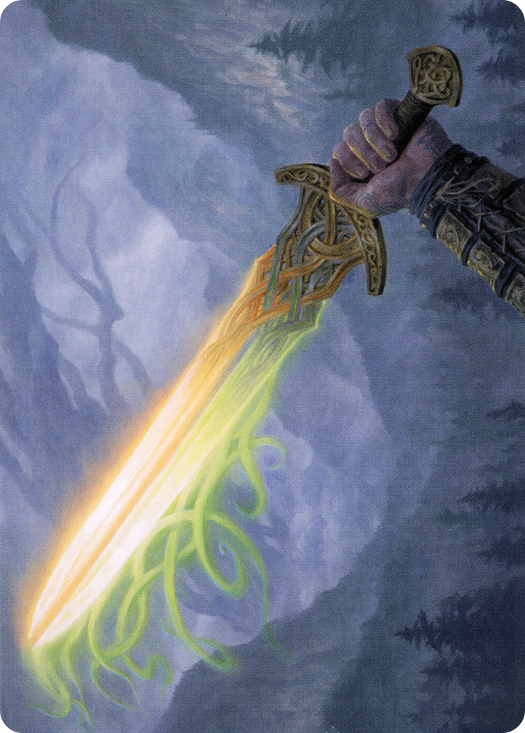Sword of Hearth and Home // Sword of Hearth and Home (AMH2-064) - Modern Horizons 2 Art Series (Borderless) - Premium MTG Single from Wizards of the Coast - Just $0! Shop now at Game Crave Tournament Store