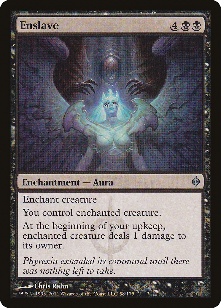 Enslave (NPH-058) - New Phyrexia Foil - Premium MTG Single from Wizards of the Coast - Just $1.99! Shop now at Game Crave Tournament Store