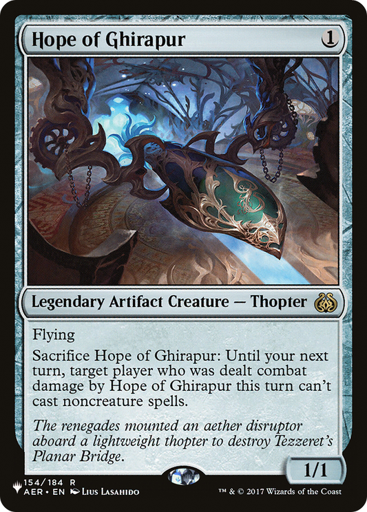 Hope of Ghirapur (PLIST-1082) - The List - Premium MTG Single from Wizards of the Coast - Just $0.87! Shop now at Game Crave Tournament Store
