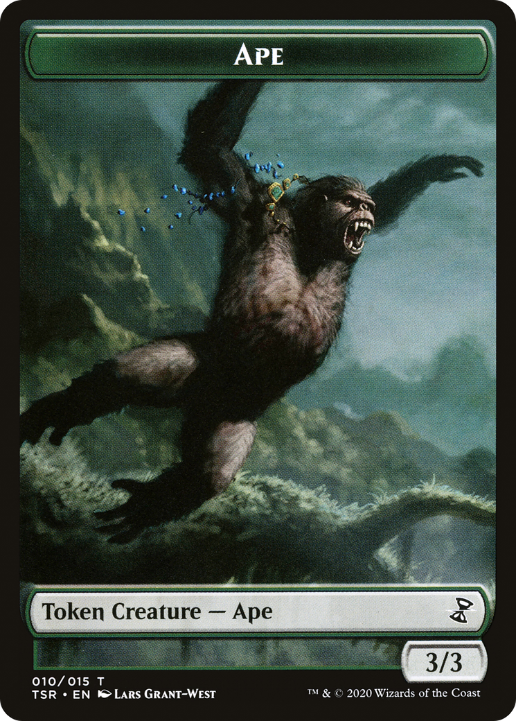 Ape (TTSR-010) - Time Spiral Remastered Tokens - Premium MTG Single from Wizards of the Coast - Just $0! Shop now at Game Crave Tournament Store