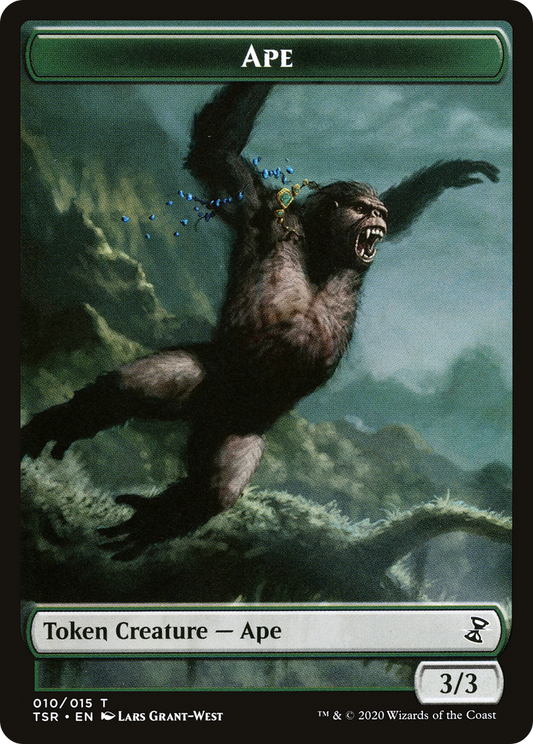 Ape (TTSR-010) - Time Spiral Remastered Tokens - Premium MTG Single from Wizards of the Coast - Just $0! Shop now at Game Crave Tournament Store