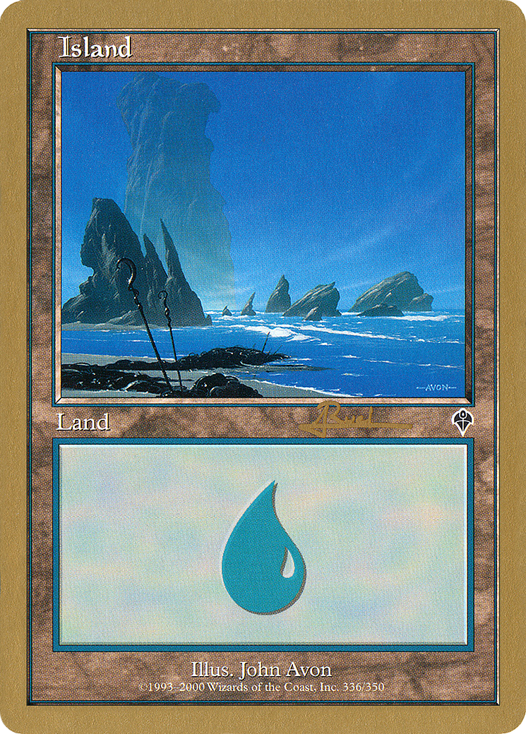 Island (WC01-AR336) - World Championship Decks 2001 - Premium MTG Single from Wizards of the Coast - Just $0.49! Shop now at Game Crave Tournament Store