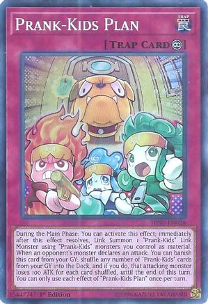 Prank-Kids Plan (HISU-EN026) - Hidden Summoners 1st Edition - Premium Yugioh Single from Konami - Just $0.25! Shop now at Game Crave Tournament Store