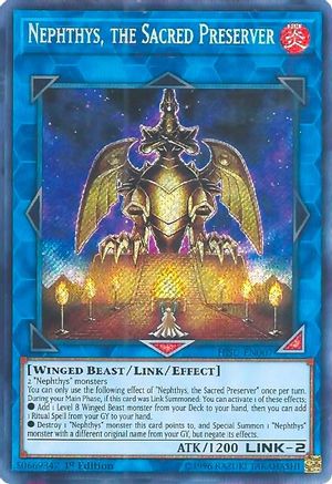 Nephthys, the Sacred Preserver (HISU-EN007) - Hidden Summoners 1st Edition - Premium Yugioh Single from Konami - Just $0.39! Shop now at Game Crave Tournament Store