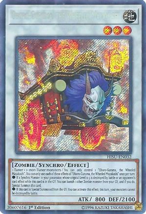 Oboro-Guruma, the Wheeled Mayakashi (HISU-EN032) - Hidden Summoners 1st Edition - Premium Yugioh Single from Konami - Just $1.31! Shop now at Game Crave Tournament Store