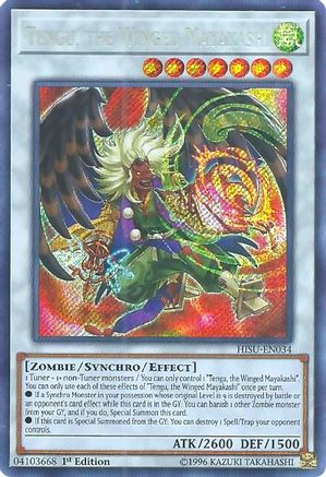 Tengu, the Winged Mayakashi (HISU-EN034) - Hidden Summoners 1st Edition - Premium Yugioh Single from Konami - Just $2.75! Shop now at Game Crave Tournament Store